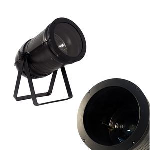 Projecteur de scène LED COB 2-en-1 avec zoom, blanc chaud et froid, 200W, pour théâtre - Product Image 1