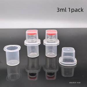 <span class=keywords><strong>Caja</strong></span> de Almacenamiento de Vacunas Estéril de 3 ml, 1 Pieza, Personalizada al por Mayor, Soporte de Plástico para Frascos Pequeños, Adecuado para Frascos Pequeños - Product Image 1