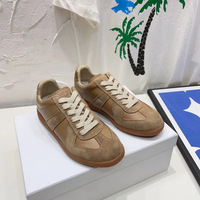 Nouvelle tendance sportive à la mode chaussures décontractées baskets haut de gamme en cuir véritable souple unisexe anti-dérapant printemps chaussures de voyage quotidiennes