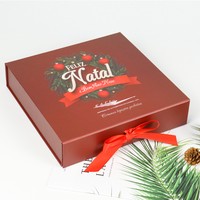 Vente en gros surprise souvenir emballage en carton présent coffrets cadeaux magnétiques pliants de luxe recyclables coffret cadeau de Noël pour homme