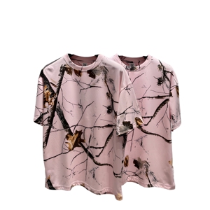 เสื้อยืดโอเวอร์ไซส์ลายพรางพิมพ์ลายตามสั่งสำหรับผู้ชาย แขนสั้น ระบายอากาศได้ดี คอโอ ทรงลำลอง เสื้อผ้าฤดูร้อน สตรีทแวร์ ขายส่ง - Product Image 1