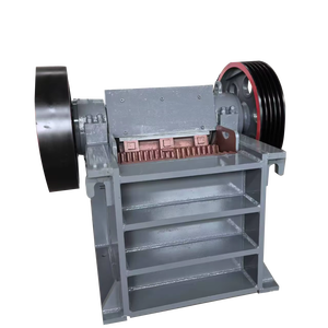 เครื่องบดกรามเฮงตง พร้อมมอเตอร์ AC 22 กิโลวัตต์ และลูกปืน รองรับกำลังการผลิตสูง 2-7 ตัน/ชม. ขนาดการป้อนสูงสุด 280 มม. สำหรับงานเหมือง ทนทานต่อการสึกหรอ - Product Image 1
