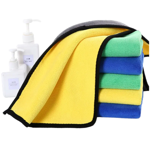 <span class=keywords><strong>Serviette</strong></span> torsadée en peluche microfibre de nouvelle génération à séchage rapide Lavage et nettoyage du siège de voiture Sèche-linge avec boucle torsadée - Product Image 4