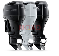 Moteur hors-bord V6 4 temps EFI 100 CV 115 CV à économie de carburant et faibles vibrations, directement de l'usine, pour yachts et pêche commerciale