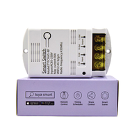 E0704 Commutateur intelligent Tuya haute puissance 4000W 30A Modules d'automatisation intelligents APP télécommande Wifi 20A relais fonctionne avec Alexa