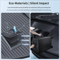 Boîte de rangement cachée pour console centrale sur mesure, organiseur secret en ABS pour Tesla Model 3 Y, accessoires intérieurs