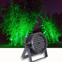 Lumière LED par 54*3W RGBW à effet DMX imperméable à l'eau pour la décoration de mariage de fête de scène