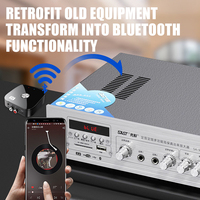 Récepteur Bluetooth sans fil T68 avec télécommande NFC, adaptateur audio sans fil, récepteur de musique pour autoradio, amplificateur RCA