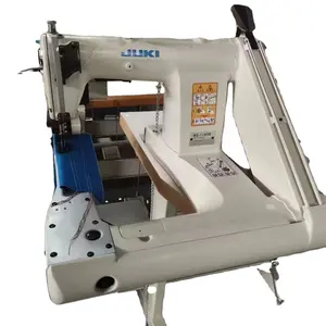 USED feed off arm cylinder machine Jukii MS-1190 MS-1260 Lockstitch DOUBLE TWO Needle Automatic Sewing Machines