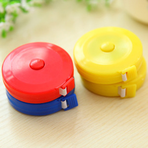 Mini Nordic Style Candy Color Measuring Tape 1.5M Automatic Plastic Ruler For Everyday Use - Product Image 3