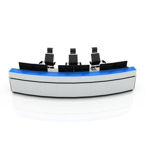 Console CCTV de conception ergonomique OEM/ODM Console de salle de commande et de contrôle Console de centre de commande - Product Image 6