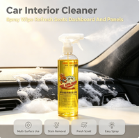 Nettoyant multi-usages pour l'intérieur de la voiture, tableau de bord, cuir, plastique, garnitures en tissu, dégraissant, détachant, dissolvant de saleté, soin