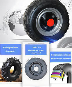 Chariot électrique de manutention à plateforme, mini chariot électrique d'entrepôt, prix du chariot à palettes électrique/chariot à plateforme à 4 roues - Product Image 6