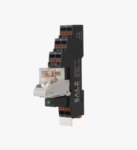 Kit de Relé CP 2CO 12-110VDC, Enchufe de inserción preensamblado, 2 contactos, 10A, 16.5mm, CE, UL, RoHS, Cableado de inserción - Product Image 1