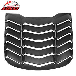 Cubierta para Ventana Trasera Estilo Ikon para Ford Mustang Coupe 15-24, Parasol, Cubierta de ABS Duradera Resistente a Arañazos, Accesorio Exterior para Automóvil - Product Image 1