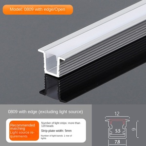 <b>Aluminum</b> Alloy Anodized Highly Resilient Flexible <b>LED</b> Strip Light for Closet Wardrobe Lighting High CRI 90 5000K Daylight - Product Image 5