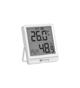 ProTap Smart Zigbee 3.0 <strong>Temp</strong> Humidity <strong>Sensor</strong> 0.5/2%RH 5s Response 3.2" HD <strong>Display</strong> Home Assistant/eWeLink Auto-Triggers - Product Image 1
