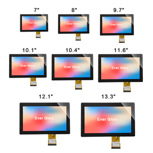 Ever Glory Industrial 10.1&quot; IP65 Waterproof Surface Mount 10-Point MIPI Capacitive <strong>Touch</strong> Screen Panel <strong>LCD</strong> <strong>Display</strong> 160 Viewing - Product Image 1