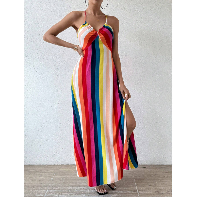 Shop Our Trendy Suspenders V Neck Dress - Backless Maxi Shop Our Trendy Suspenders V Neck Dress - Backless Maxi