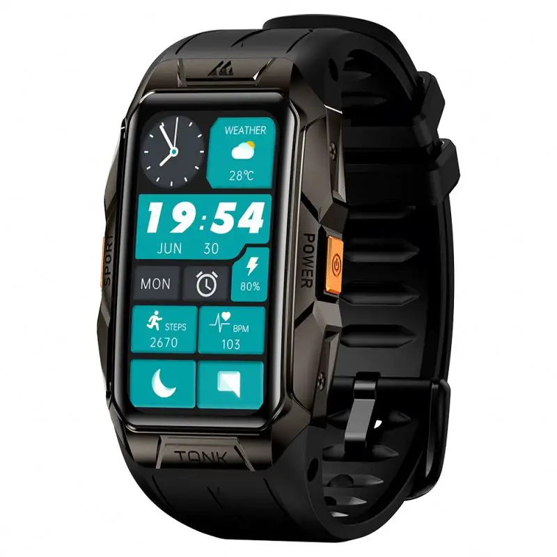 KOSPET TANK X1 Sport Watch Factory Price Smartwatch Heart Rate Monitor Sports Bracelet Smart Watch