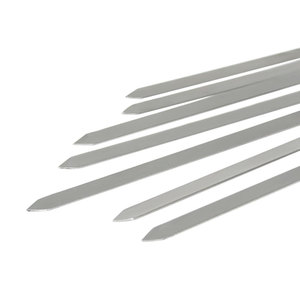 7pcs Stainless Steel Barbecue <strong>Skewers</strong> Reusable BBQ Sticks Kabob <strong>Skewers</strong> - Product Image 4