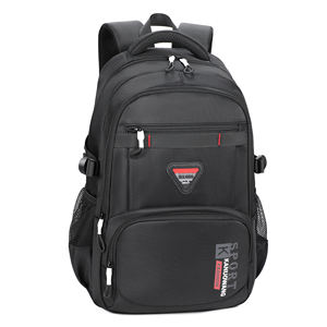 Sacs à dos personnalisés assortis pour l'université Sac à dos simple tendance pour les loisirs le sport le voyage en plein air Fermeture à glissière Oxford étanche - Product Image 1