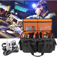 Haut-parleur Voyage Banque Gig DJ Câble Fichier Sac Avec Diviseurs Réglables Double Séparé Sac Cordons Son Équipement DJ Gear Sac De Rangement