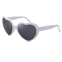 Lunettes de diffraction 3D en forme de cœur personnalisables de haute qualité