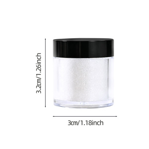 Poudre de pigment pour ongles, paillettes, <span class=keywords><strong>effet</strong></span> <span class=keywords><strong>sucre</strong></span> brillant, paillettes bonbons, cosmétique, décoration d'art des ongles DIY, artisanat pour manucure - Product Image 5