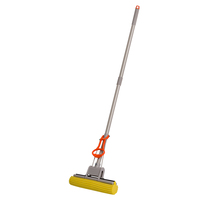 Serpillère télescopique en éponge PVA à rouleau unique, pliable, essorage à 80-90% de déshydratation, 20 000+ cycles durables, équipement de nettoyage super performant