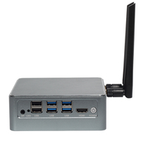 Mini PC LAN 2.5G Intel I3 I5 I7 12e/14e génération DDR4 double écran avec ventilateur Ordinateur professionnel compact Fournisseur OEM