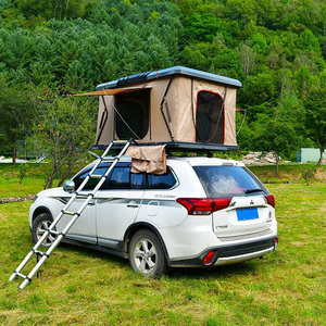 Tente de toit de voiture Tente de camp de toit de véhicule imperméable pour voiture SUV Pickup Truck Road Traveling Tente de toit pour voitures d'<span class=keywords><strong>occasion</strong></span> - Product Image 2