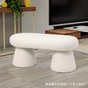 Bed end <b>stool</b>, <b>bedroom</b> bedside <b>stool</b>, sofa <b>stool</b>, home shoe changing <b>stool</b>, master <b>bedroom</b> <b>stool</b>, dressing <b>stool</b>, light luxury - Product Image 5