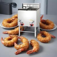 2025 Guangzhou Commercial Table Gaz Friteuse En Acier Inoxydable Double Friteuse pour Restaurants Nouvel État Offre Spéciale