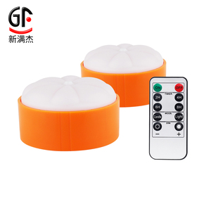 Nueva Decoración de Halloween con Calabaza Luminosa Naranja para Exteriores con Control Remoto / Temporizador LED - Product Image 6