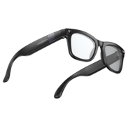 Lunettes IA à prix compétitif et rentables, vidéo 1080P, stockage 4 Go, batterie 300 mAh pour l'enregistrement vidéo, la photographie et la traduction