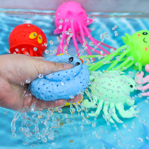 Juguetes de Verano, Nuevos Juguetes de Peluche TPR con Forma de Animales Pequeños, Pelota Absorbente de Agua, Juguete Antiestrés de Cangrejo para Bebés y Niños - Product Image 6