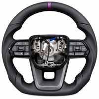 Volant en cuir Toyota pour Corolla Land Cruiser LC300 LC200 Prado Hilux Fortuner Volant personnalisé