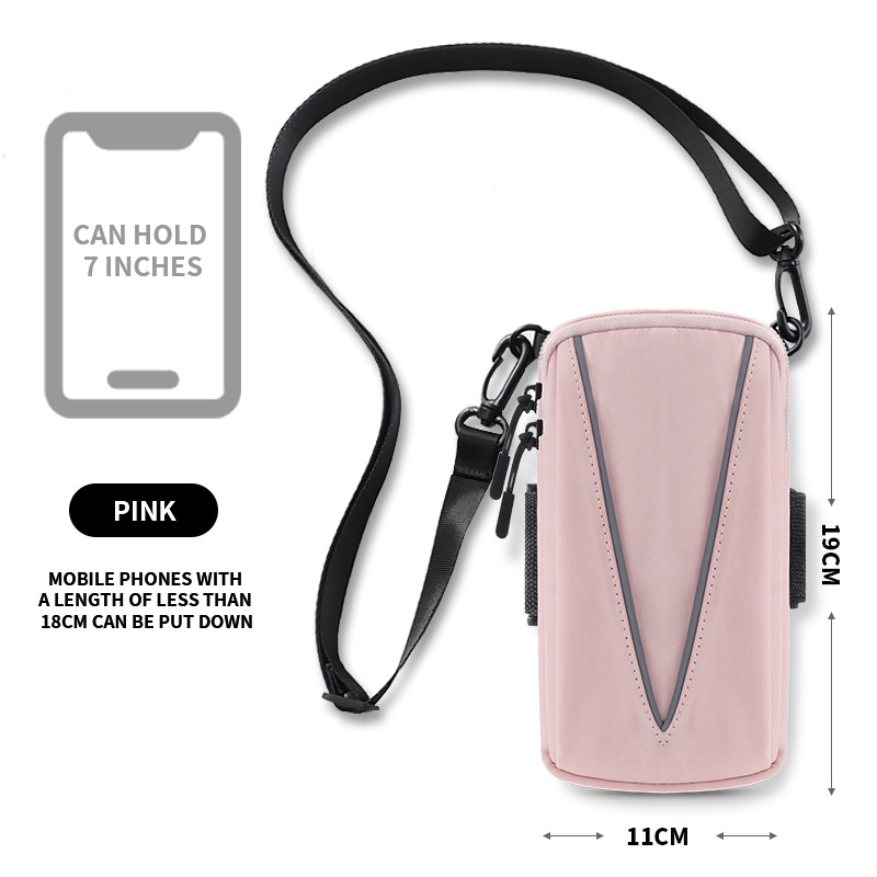 Pink with strap