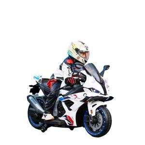 มอเตอร์ไซค์ไฟฟ้าสำหรับเด็กอายุ 3-10 ปี รุ่น Superior ของเล่นแบบชาร์จไฟได้สำหรับเด็กชายและเด็กหญิง พร้อมดีเทลสีน้ำเงิน - Product Image 5