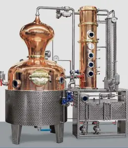 ボベン新しい電気加熱ウイスキー銅蒸留器多機能ムーンシャイン蒸留器アルコール蒸留装置