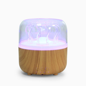 Humidificador de Aromaterapia con Diseño de Madera YX-V77, Luz LED Tipo C de 5V, Uso Doméstico, 31-40 m², Capacidad de 0.5L - Product Image 1