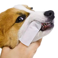 Toallitas Dentales Desechables para Mascotas OEM, Almohadillas de Limpieza Bucal, Eliminan Manchas, Refrescan el Aliento para Perros y Gatos, Venta al Por Mayor