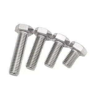 <span class=keywords><strong>Precio</strong></span> de fábrica 304 18-8 Rosca completa M6 M8 Cabeza hexagonal Pernos de acero inoxidable Acabado liso - Product Image 1
