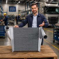 Intercooler de camion de haute qualité OEM HDH010196 4867200001 4867205001 222126 pour KENWORTH Camion lourd TAILLE DU CŒUR 672*725MM