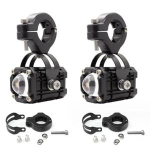 Faros Delanteros LED de 12V-85V para Motocicletas Deportivas y de Calle, Nivel IP68, 4 Colores Intermitentes, Ojos de Demonio Rojos, Luz de Destello - Product Image 2