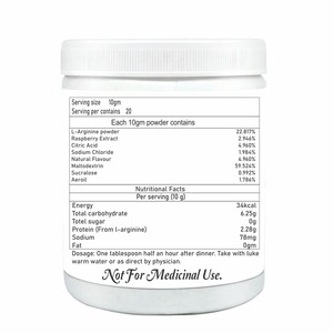 L-Arginina en Polvo, Suplemento Avanzado de Aminoácidos para la Vitalidad Diaria, Apoyo al Entrenamiento y Fórmula para el Equilibrio del Bienestar - Product Image 2