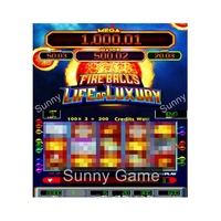 Het Hot Game : Fireball Life of Luxury Lol 3 en 1, tout disponible pour les jeux en mode vertical/double/simple écran, plateau de jeu pour machine de divertissement