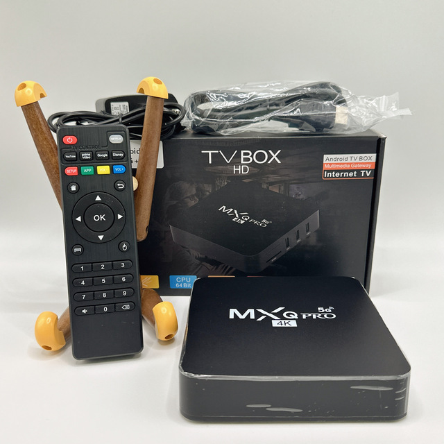 Portable Mini TV Box 4K Ultra HD Android TV Box Online Video MXQ-PRO Media Player for Smart Home