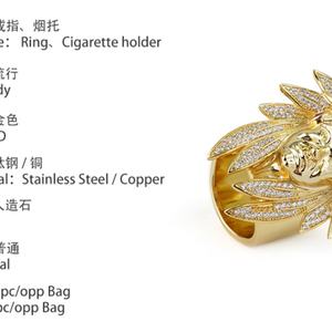 Usine de bijoux OEM : Bagues pavées de zircone cubique (CZ) plaquées or 14 carats, motifs égyptiens, bague de doigt personnalisable avec motif cigare, bijoux sur mesure - Product Image 6